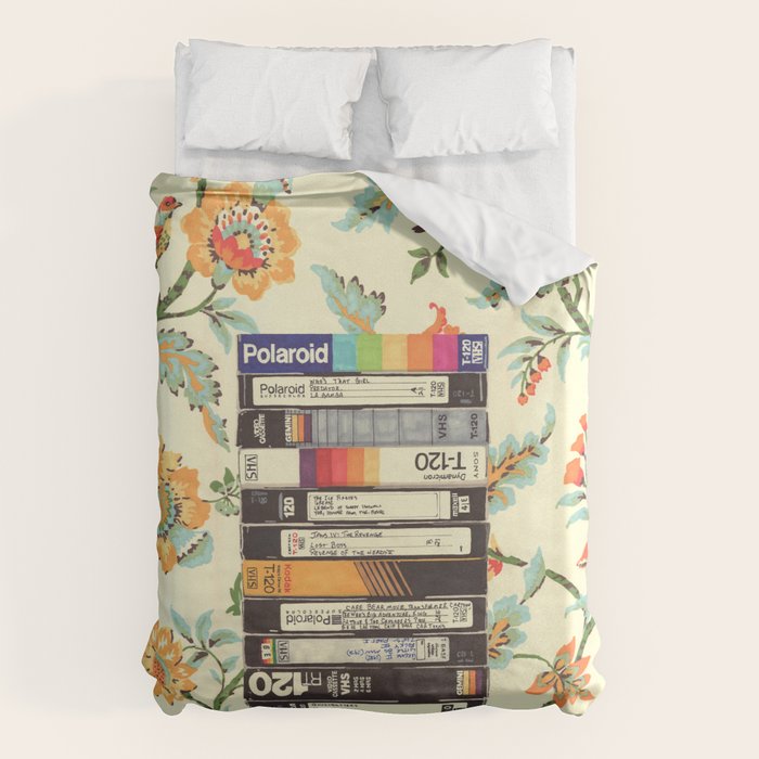 VHS and Entry Hall Wallpaper Duvet Cover Gallery Image 6