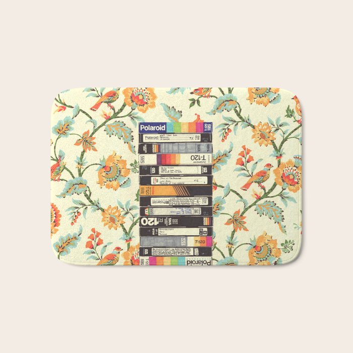 VHS and Entry Hall Wallpaper Bath Mat Gallery Image 1