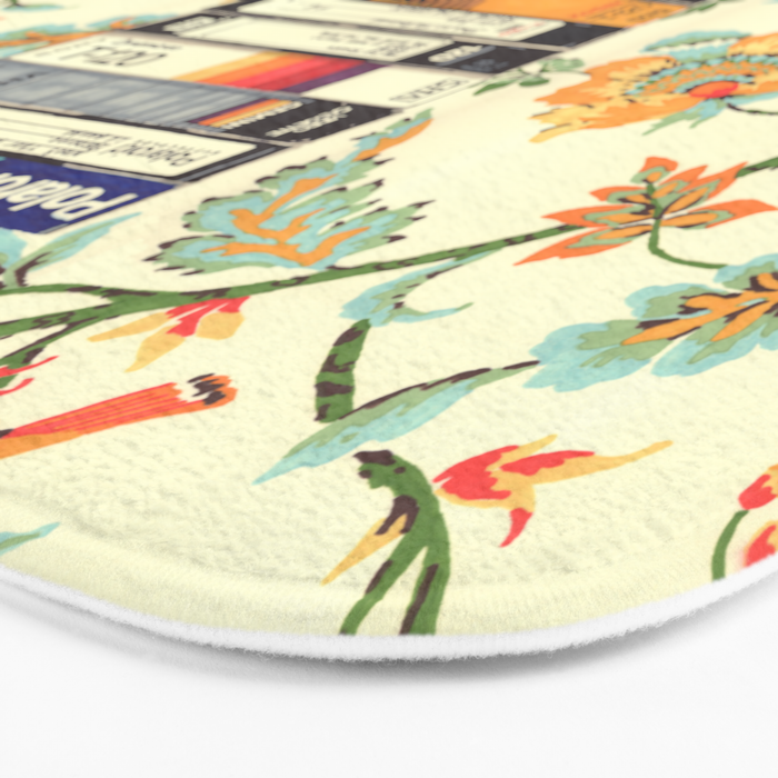 VHS and Entry Hall Wallpaper Bath Mat Gallery Image 3