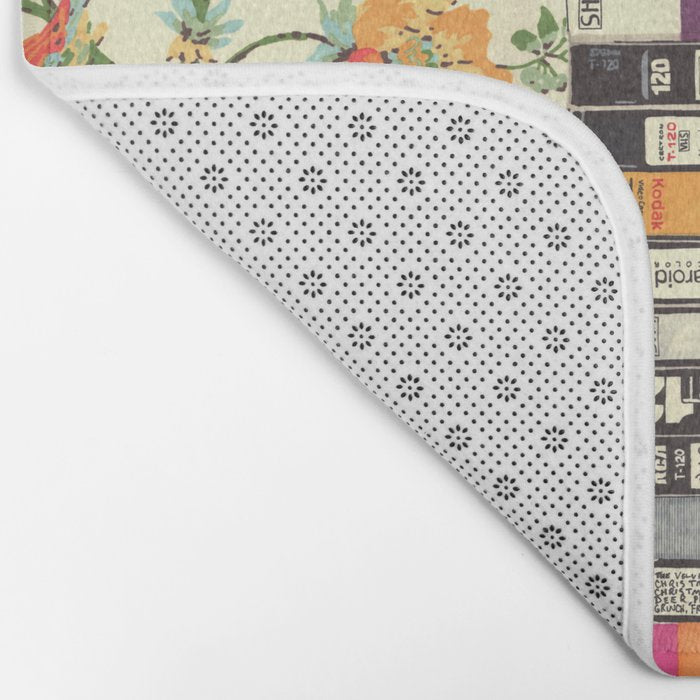VHS and Entry Hall Wallpaper Bath Mat Gallery Image 2