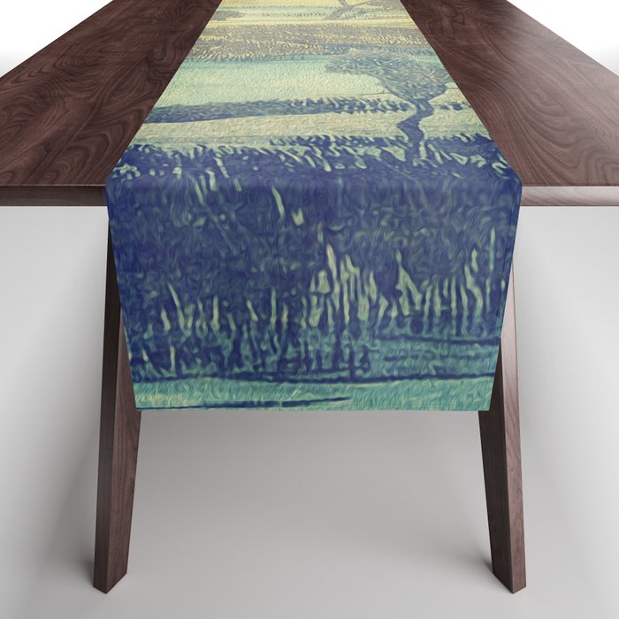 A Valley in the Evening Table Runner Gallery Image 1