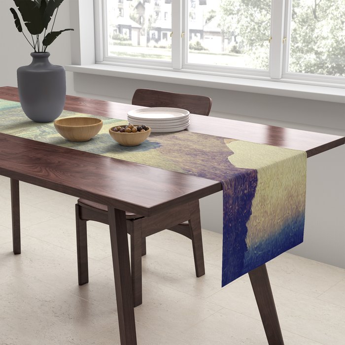 A Valley in the Evening Table Runner Gallery Image 2