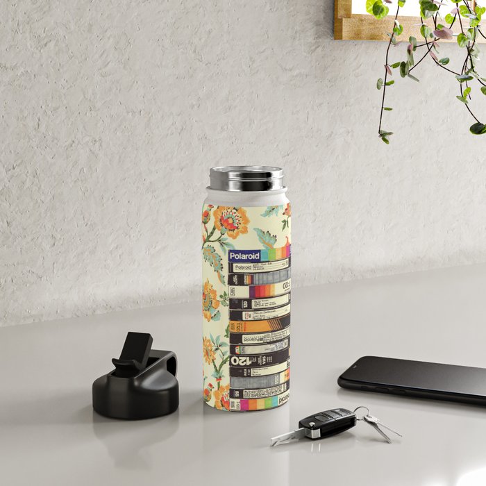 VHS and Entry Hall Wallpaper Water Bottle Gallery Image 4