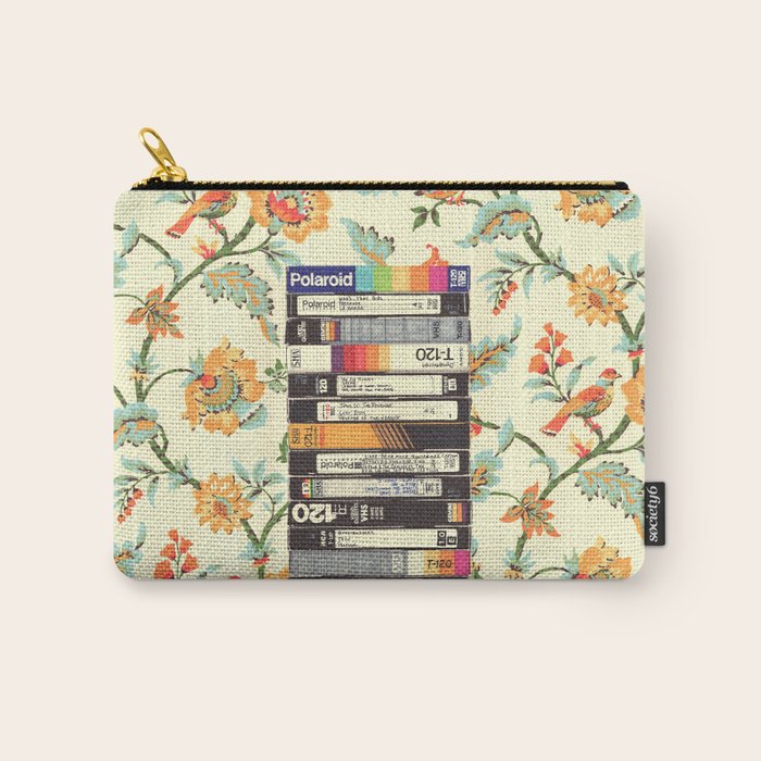 VHS and Entry Hall Wallpaper Carry All Pouch Gallery Image 1