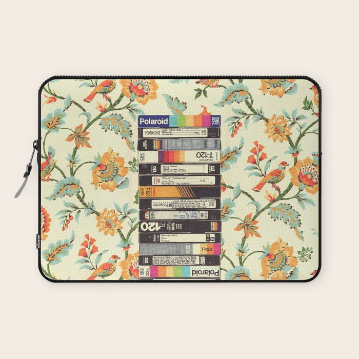 VHS and Entry Hall Wallpaper Laptop Sleeve Gallery Image 1
