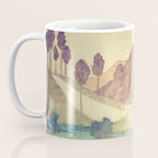 A Valley in the Evening Coffee Mug Gallery Image 3