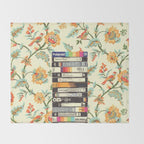 VHS and Entry Hall Wallpaper Throw Blanket Gallery Image 2