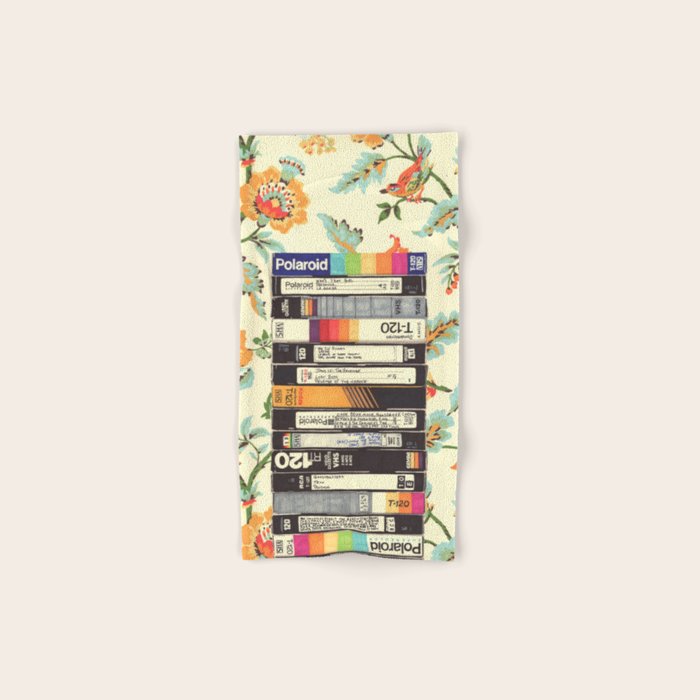 VHS and Entry Hall Wallpaper Bath Towel Gallery Image 1