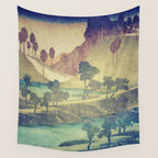 A Valley in the Evening Wall Tapestry Gallery Image 4