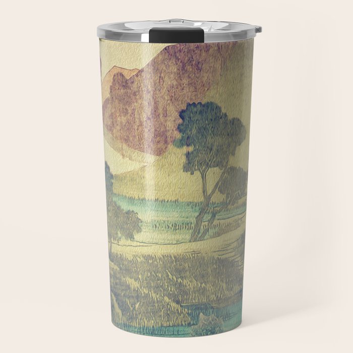 A Valley in the Evening Travel Mug Gallery Image 1