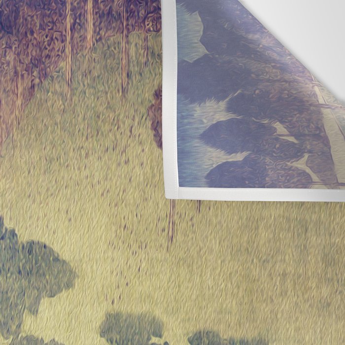 A Valley in the Evening Wall Tapestry Gallery Image 3