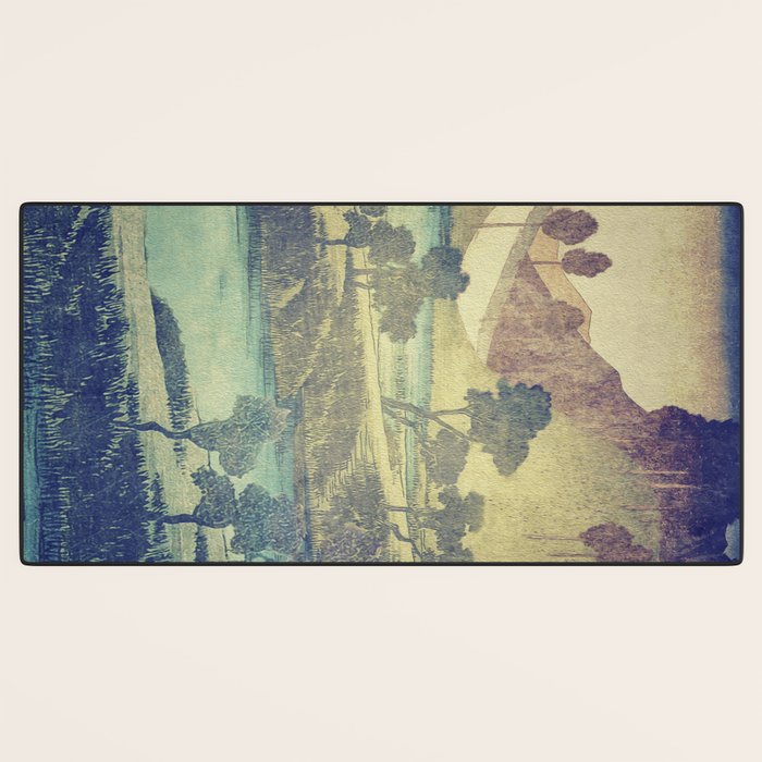 A Valley in the Evening Desk Mat Gallery Image 3