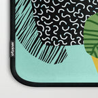 Decent - memphis retro neon throwback illustration pop art houseplant socal urban kids trendy art Laptop Sleeve Gallery Image 3