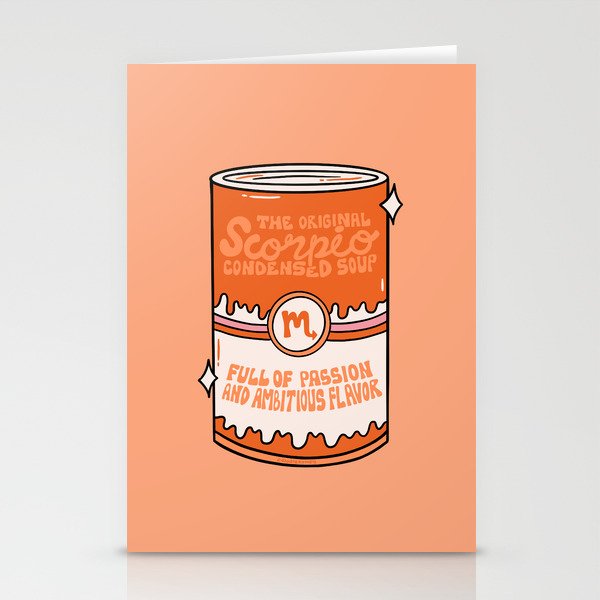 Scorpio Soup Stationery Card Gallery Image 2