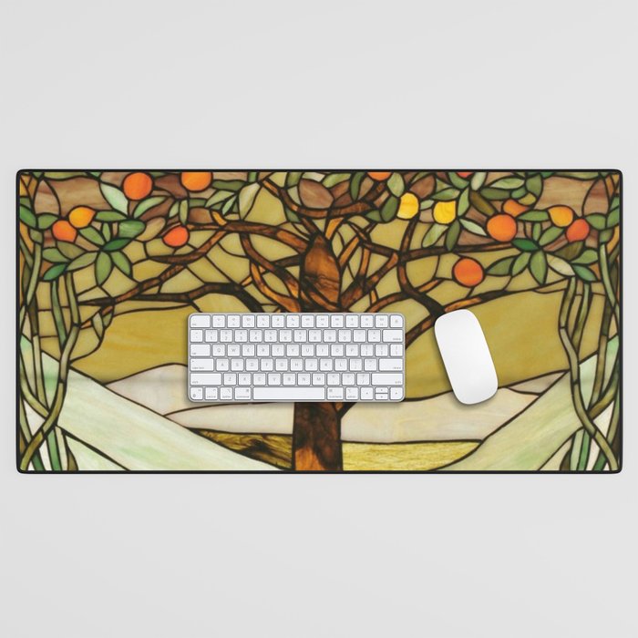 Louis Comfort Tiffany - Decorative stained glass 6. Desk Mat Gallery Image 1