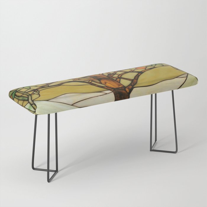 Louis Comfort Tiffany - Decorative stained glass 6. Bench Gallery Image 1