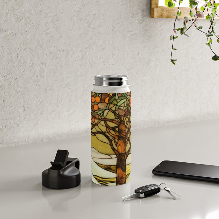 Louis Comfort Tiffany - Decorative stained glass 6. Water Bottle Gallery Image 5