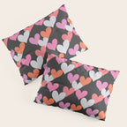Playin' Hearts Pattern Pillow Sham Gallery Image 3