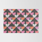 Playin' Hearts Pattern Rug Gallery Image 2