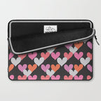 Playin' Hearts Pattern Laptop Sleeve Gallery Image 2
