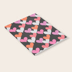 Playin' Hearts Pattern Notebook Gallery Image 2