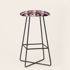 Playin' Hearts Pattern Stool Gallery Image 1