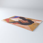 Woman in Thoughts Rug Gallery Image 3