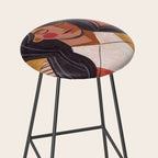 Woman in Thoughts Stool Gallery Image 2