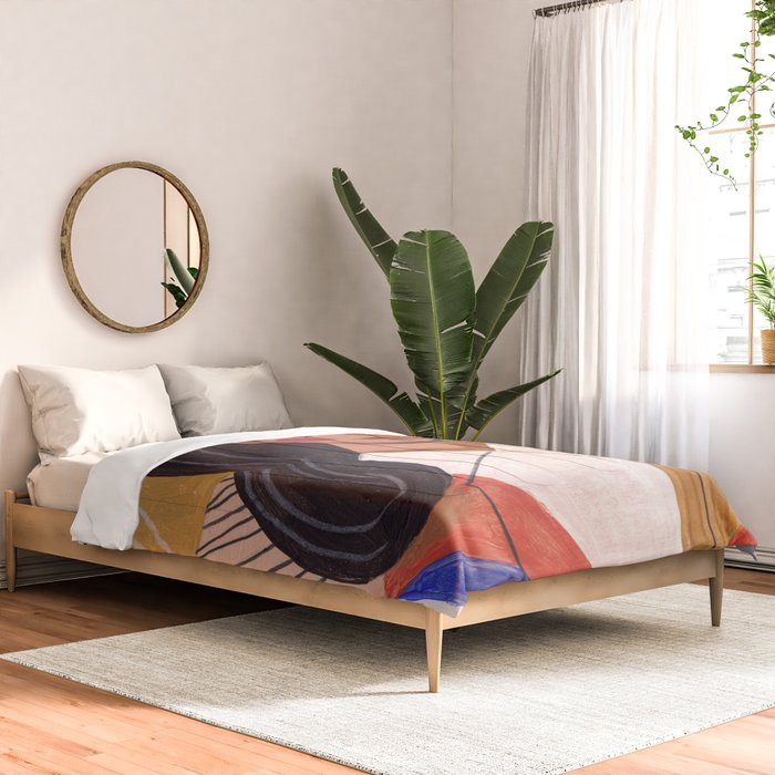 Woman in Thoughts Comforter Gallery Image 2