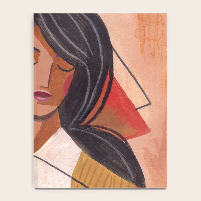 Woman in Thoughts Notebook Gallery Image 4