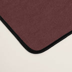Simply Maroon Red Desk Mat Gallery Image 4