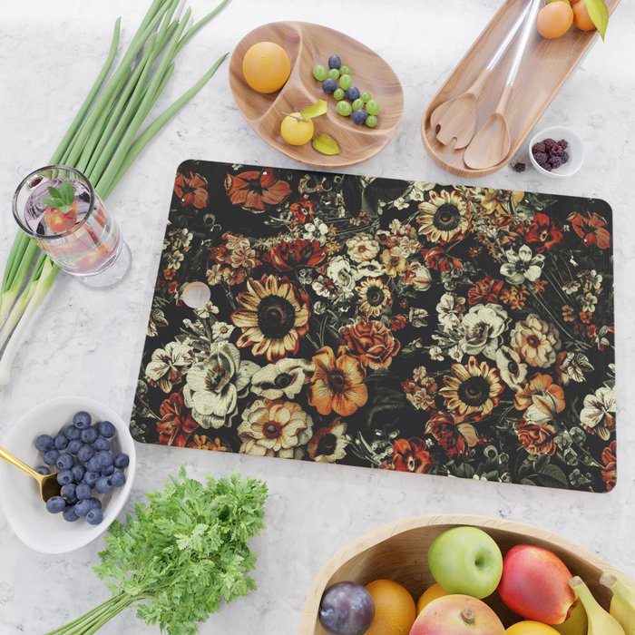 Winter Night Garden Cutting Board Gallery Image 2