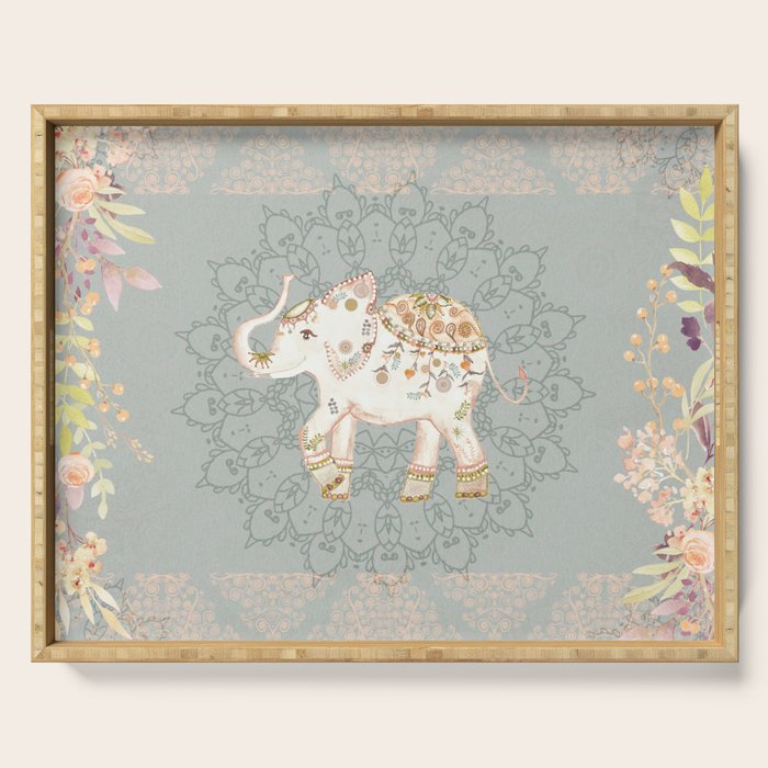 INDIAN ELEPHANT Serving Tray Gallery Image 1