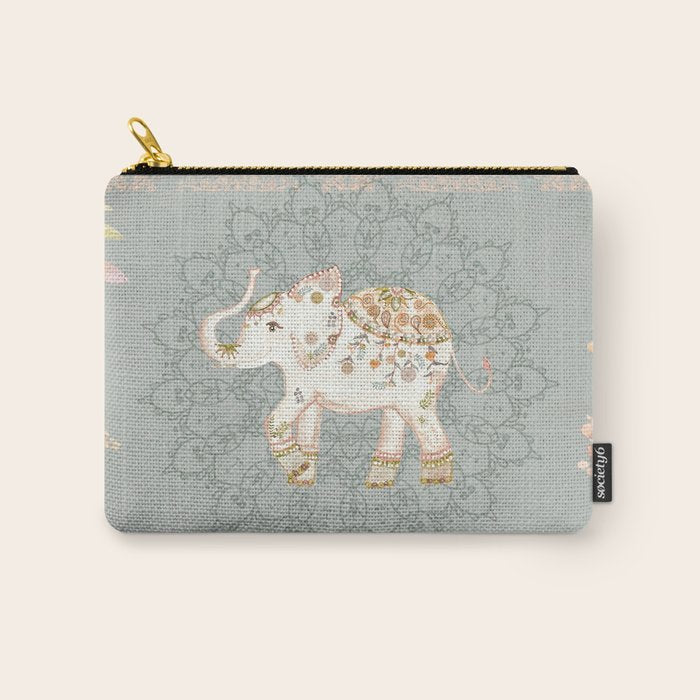 INDIAN ELEPHANT Carry All Pouch Gallery Image 1