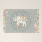 INDIAN ELEPHANT Welcome Mat Gallery Image 1