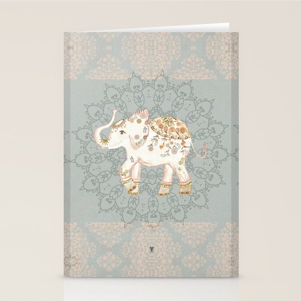 INDIAN ELEPHANT Stationery Card Gallery Image 1