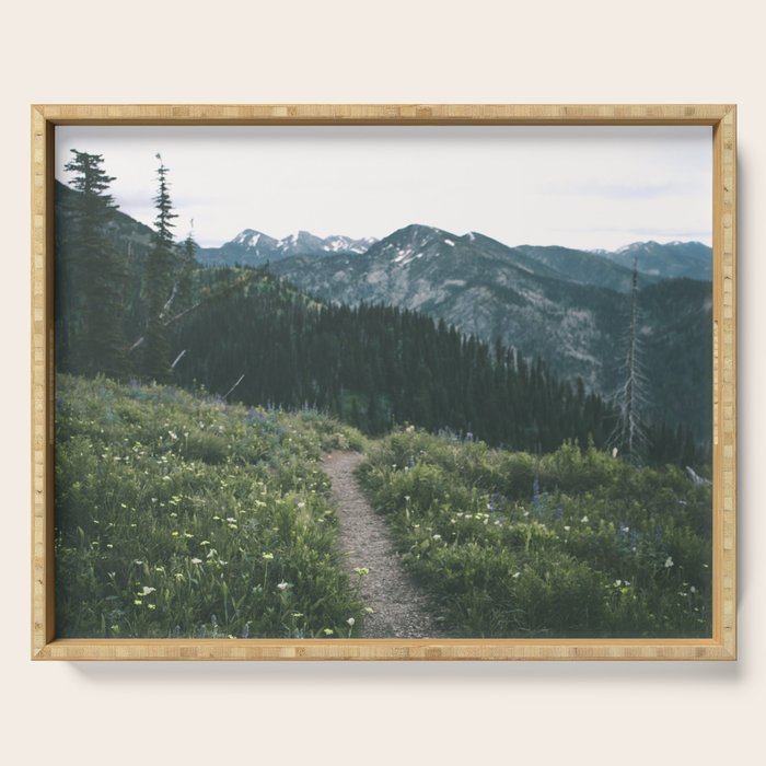 Happy Trails II Serving Tray Gallery Image 1