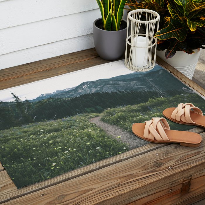 Happy Trails II Outdoor Rug Gallery Image 2