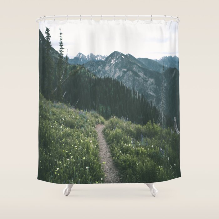 Happy Trails II Shower Curtain Gallery Image 1