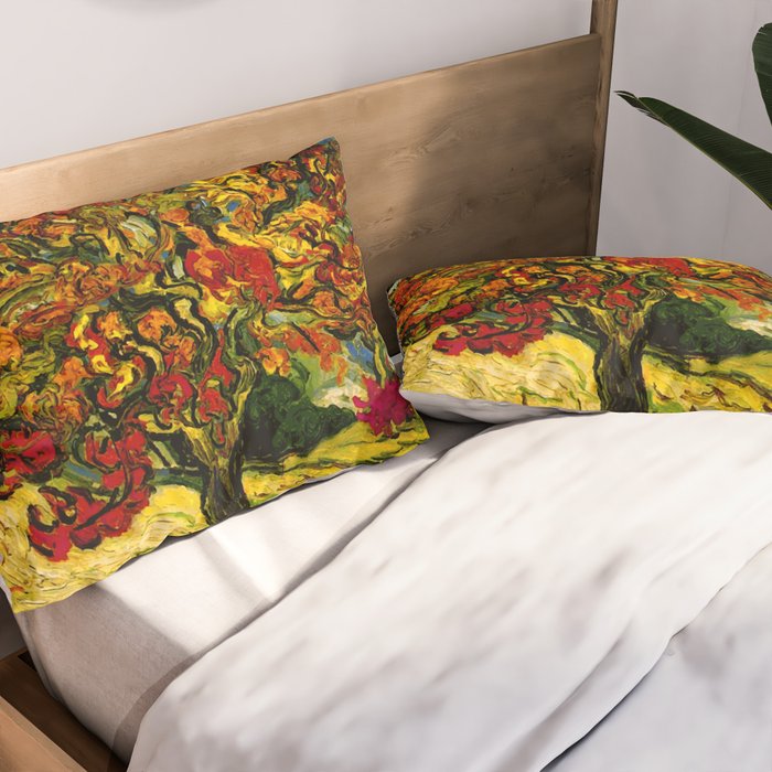 Van Gogh Mulberry Tree Pillow Sham Gallery Image 2