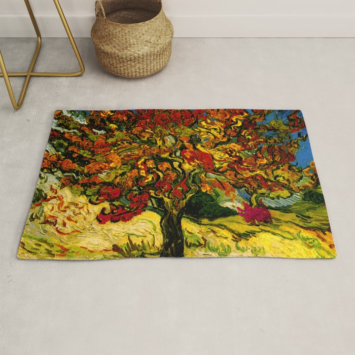 Van Gogh Mulberry Tree Rug Gallery Image 1