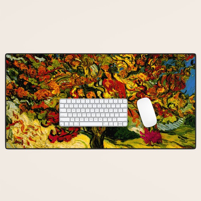 Van Gogh Mulberry Tree Desk Mat Gallery Image 1