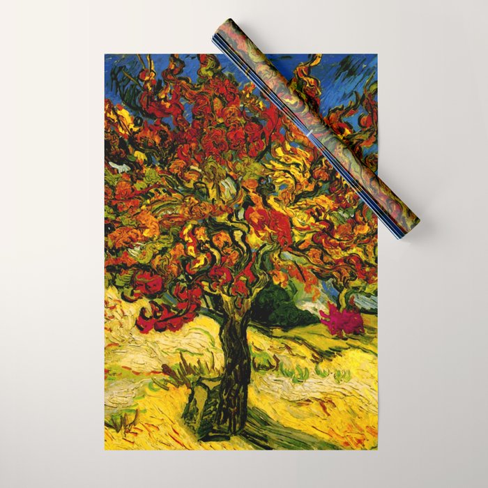 Van Gogh Mulberry Tree Wrapping Paper Gallery Image 1