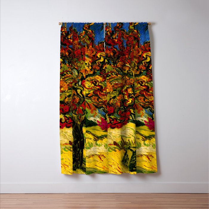 Van Gogh Mulberry Tree Window Curtain Gallery Image 3