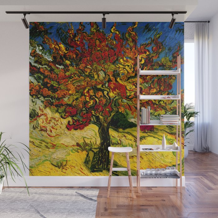 Van Gogh Mulberry Tree Wall Mural Gallery Image 1