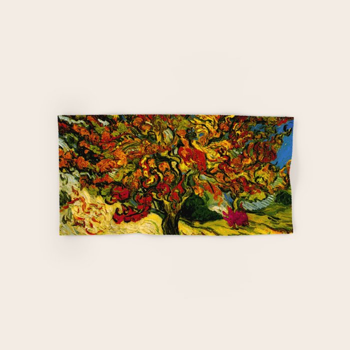Van Gogh Mulberry Tree Bath Towel Gallery Image 1