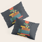 Book stack with a ball Pillow Sham Gallery Image 3