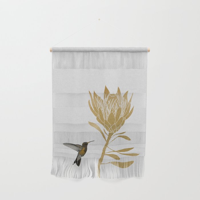 Hummingbird & Flower I Wall Hanging Gallery Image 1