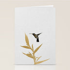 Hummingbird & Flower II Stationery Card Gallery Image 2