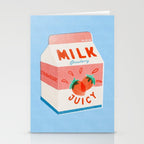Strawberry Milk Stationery Card Gallery Image 2